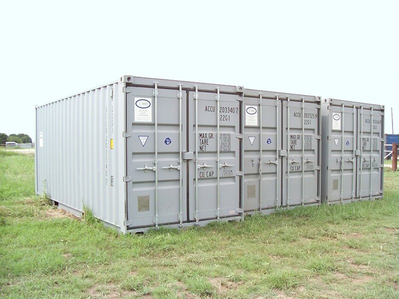 20’ New, One-Trip, Double Door
