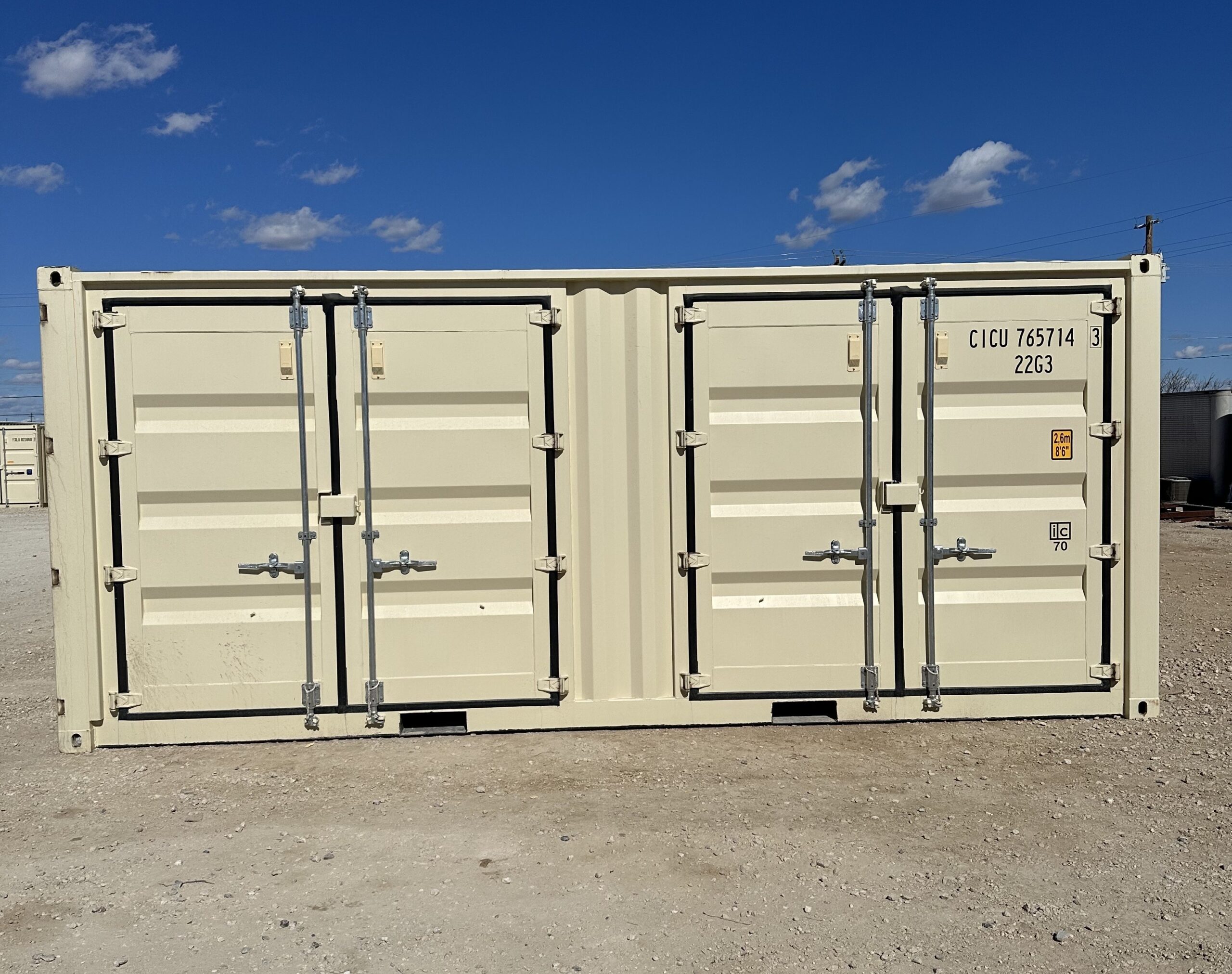 20′ New (1 Trip), Open Side