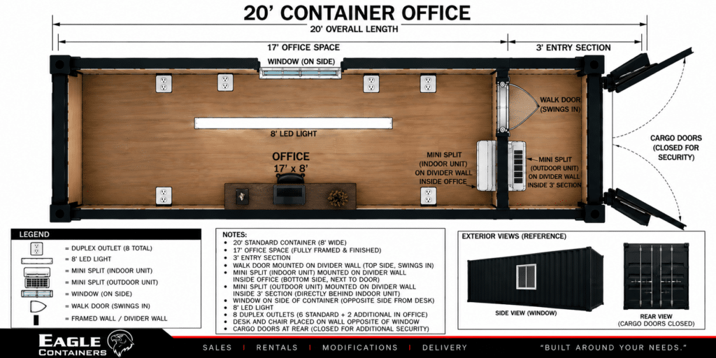 20' Office Layout
